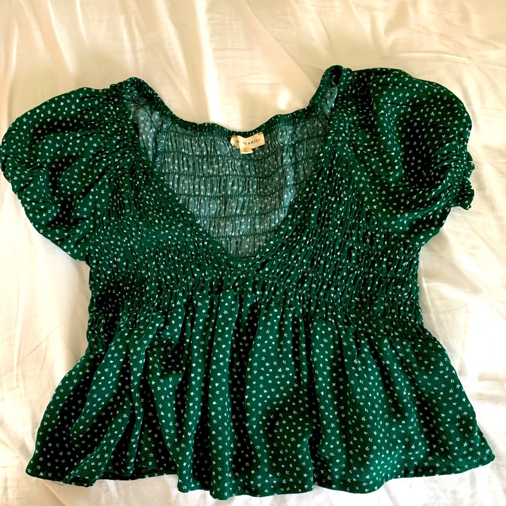 Pacsun LA Hearts Babydoll Crop Top